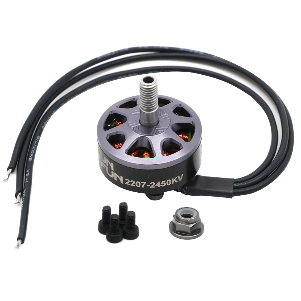 1/4pcs Set Sun Fun 2207 Brushl - đánh giá và giá Drone Kit Fpv