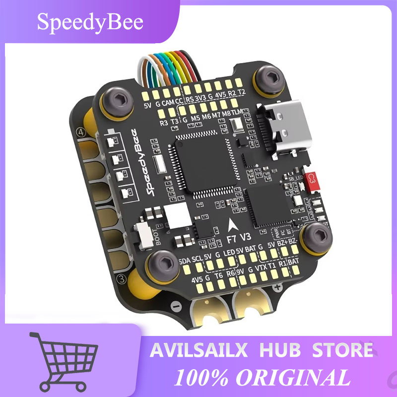 SpeedyBee F7 V3 BL32 50A 30x30 - đánh giá và giá Betaflight Fc F7