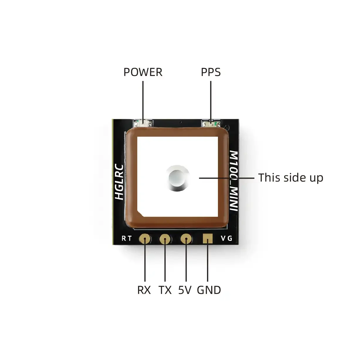 HGLRC M100 Mini GPS Module M10 - đánh giá và giá Drone Kit Long Range