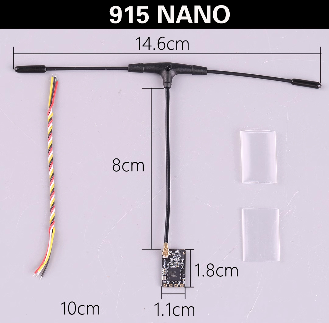 BAYCK ELRS 915 Nano ELRS Recei - đánh giá và giá Drone Kit Long Range